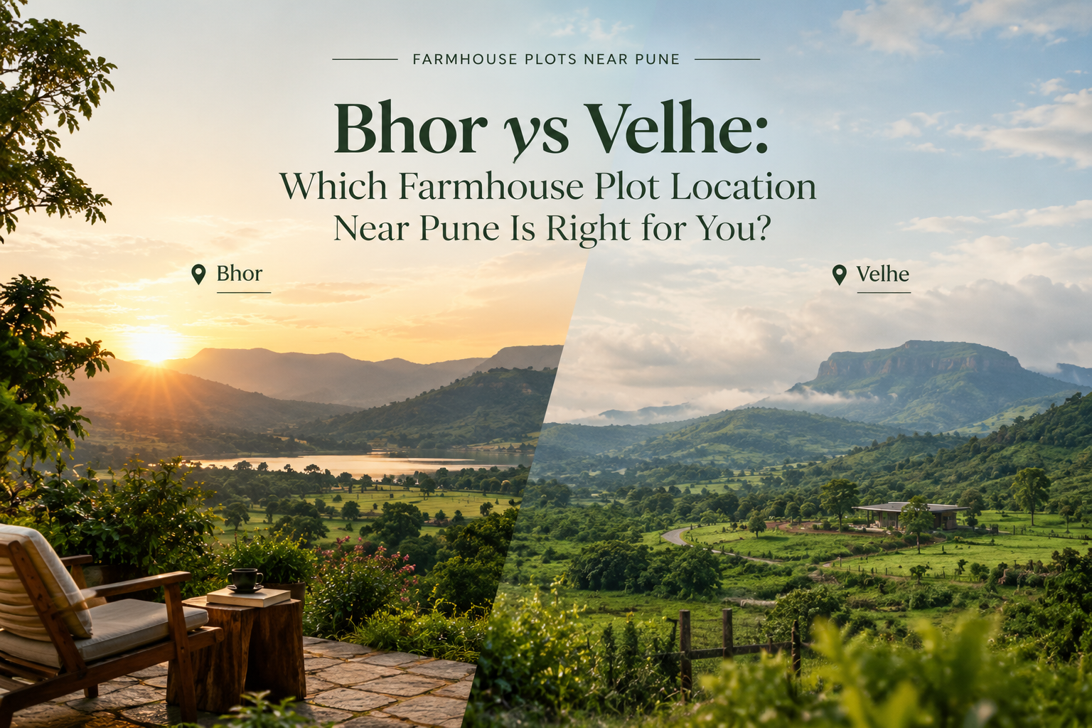 farmhouse plots near Pune
