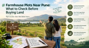 Farmhouse Plots Near Pune: What to Check Before Buying Land